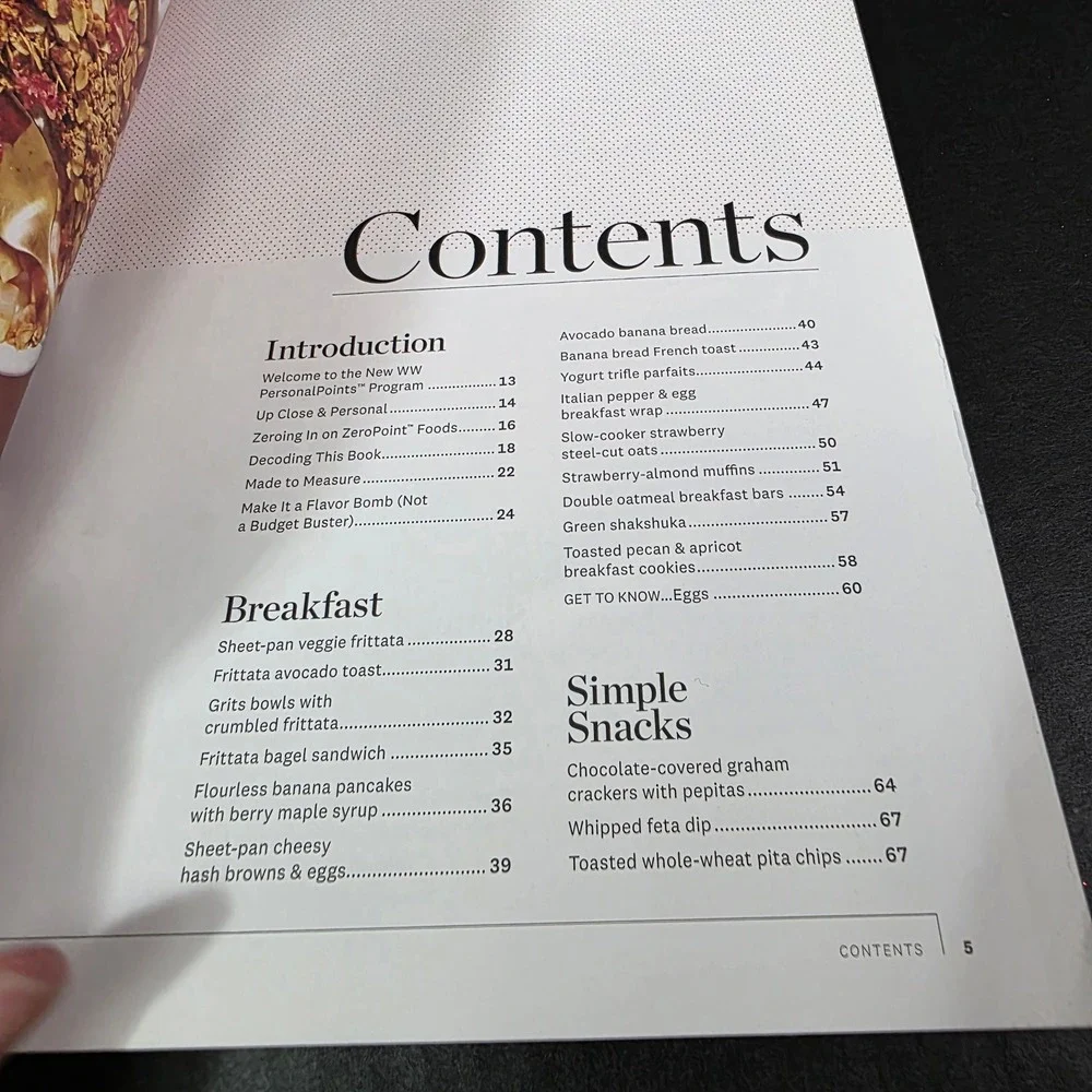 The WW Personal Points Cookbook 125 Recipes Weight‎ Watchers 2021 Pink Softcover